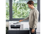 Impresora multifunción tinta - Brother MFC-J6760DW, A4 / A3, WiFi, 31 ppm, Pantalla Táctil de 6,8 cm, Doble Cara Automática, Blanco