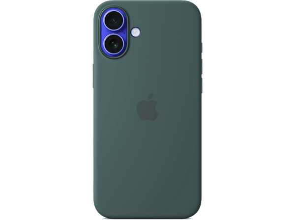Apple Funda de silicona con MagSafe para iPhone 16 Plus, Verde lago