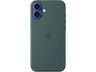 Apple Funda de silicona con MagSafe para iPhone 16 Plus, Verde lago