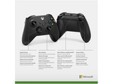 Mando Xbox - Microsoft Xbox, Bluetooth, Carbon Black, Negro