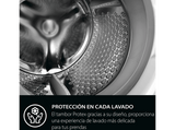 Lavadora carga frontal - AEG LFE6D94O4B, 9 kg, 1400 rpm, 10 programas, IA Wash Assist, Cajón largo, Blanco