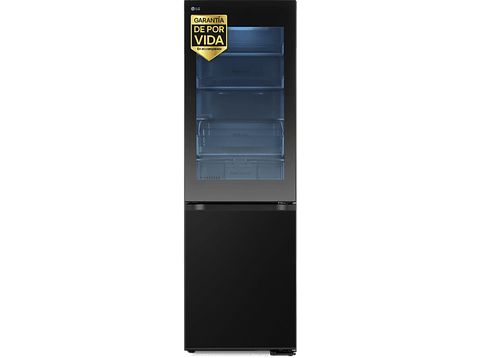 Frigorífico combi - LG GBG5160CEV, No Frost, 186 cm, 352 l, DoorCooling+™, Instaview™, ThinQ™, Acero negro grafito