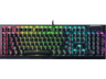 Teclado gaming - Razer Blackwindow V4 X, USB, Teclas iluminadas RGB, 6 teclas macro, Negro
