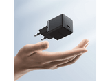 Cargador de pared - Baseus PALM, 20W, Tipo C, Carga ultrarrápida, Control de temperatura, Universal, Negro Cluster
