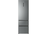 Frigorífico combi - Haier 3D 60 Series 3 A3FE837CGJ, No Frost, 200.5 cm, 348 l, Motor Inverter, Cajones Direct Access,  Inox