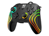 Mando Nintendo Switch 2 - Turtle Beach Afterglow™ Wave Wired Controller, Para Nintendo Switch, Nintendo Switch OLED, Nintendo Switch 2, Cable, Negro