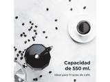Cafetera tradicional - Cecotec Mokclassic 900 Black, 9 tazas, 550 ml, Aluminio fundido, Black