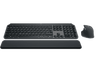 Pack Teclado + Ratón - Logitech Combo MX KEYS S, Inalámbrico, Bluetooth, Iluminación personalizable, Windows/Mac, USB C, Negro