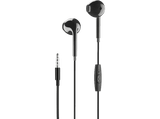 Auriculares - Music Sound CAPSULE, De cable, 120 cm, Negro