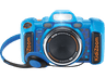 Cámara - VTech Kidizoom Duo FX, 8MP, Cámara Frontal y Selfi, Vídeos, 256MB de Memoria, Azul