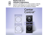 Lavadora secadora - LG WT1210BBF, 12/10 kg, WashTower™, TurboWash™,  Inox grafito