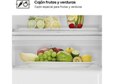 Frigorífico combi - LG GTFN256SER, No Frost, 177 cm, 233 l, Sin panelar