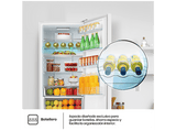 Frigorífico combi - Hisense RB435N4BWE, Total No Frost, 200.4 cm, 336 l, Multi Air Flow, Apertura de Puerta 90º, Blanco