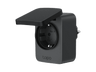 Enchufe inteligente - TP-Link Tapo P410M, iOS y Android, Wifi, Control por Voz, Protección IP54, Negro