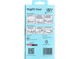 Funda - Isy ISC 1117, Compatible con iPhone 16 Pro Max, Resistente a Golpes, Anillo Magnético Integrado, Transparente
