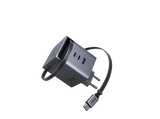 Cargador para portátil - Ugreen X616, Universal, 100W, 2x USB-C, 1x USB-A, Carga Rápida, Gris
