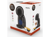 Cafetera de cápsulas - Nescafé Dolce Gusto Krups Piccolo XS KP1A08, 1600 W, 15 Bar, 0.8 L, Calentamiento en 30 s, Bebidas calientes y frías, Negro