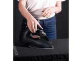Plancha de vapor - Ufesa PV1100C Daily, 2400 W, 0.28 l, 120 g/min, Sistema antigoteo, Negro