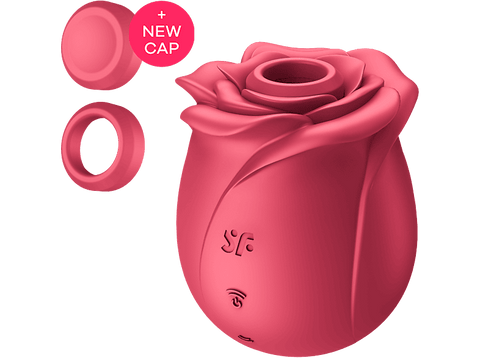 Vibrador - Satisfyer Pro 2 Classic Rose, Silicona suave, 11 programas ondas de presión, Tecnología Liquid Air