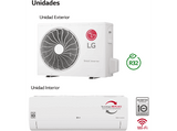 Aire acondicionado Split 1 x 1 - LG LGPLUSWF12 , 4070 BTU/h, Blanco
