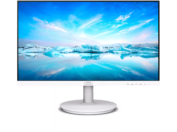 Monitor - Philips 241V8AW/00, 23.8", Full-HD, 4 ms, 100 Hz, HDMI, HDCP, VGA, Blanco
