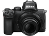 Cámara EVIL - Nikon Z 50 + Objetivo 16-50mm + Adaptador FTZ II, 20.9 megapixel, Pantalla 8 cm, Wi-Fi, Bluetooth, Negro