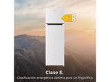 Frigorífico dos puertas - Cecotec Bolero CoolMarket 2D 261 White E, Capacidad 261 L, Modo Fast Freezing, LED interior, Clase energética E, White
