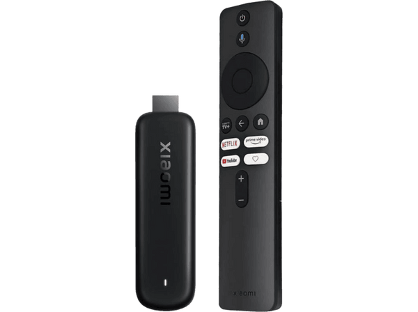 Reproductor multimedia - Xiaomi TV Stick HD 2.ª generación, 8 GB, 1080p a 60Hz, HDR10+, Google TV, Negro