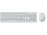 Pack Teclado + Ratón - Microsoft QHG-00054, Inalámbrico, Bajo consumo, Bluetooth, Blanco