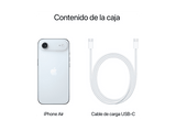 Apple iPhone Air, Azul cielo, 512 GB, 5G, 6.5  OLED Super Retina XDR, Chip A19 Pro, iOS