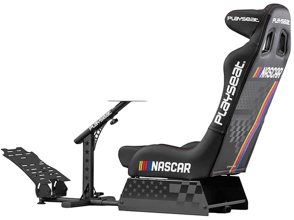 Cockpit - Playseat Evolution Pro Nascar Edition, Plegable, Negro