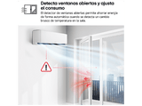 Aire acondicionado Split 1 x 1 - LG MAGNA12LX, 3010 fg/h, WiFi, Freeze Cleaning, Blanco