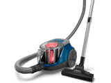 Aspirador sin bolsa - Philips XB2123/09, 850 W, 1.3 l, Tecnología PowerCyclone 4, Cable9m, Compacto y ligero, Azul