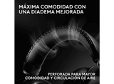 Auriculares gaming - Logitech G Pro X3 Lightspeed, Inalámbrico, BT-USB, Micrófono, Ecualizador, Personalizable, Transductores 50mm, PC-Mac, PS5, Negro