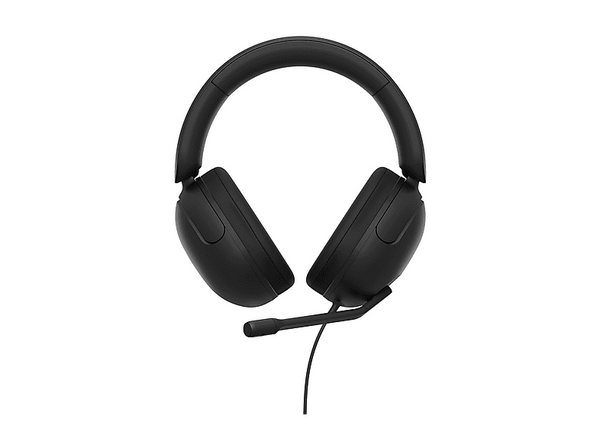 Auriculares gaming - Sony INZONE H3, Sonido espacial 360 para gaming, Micrófono Boom Flip-to-mute, PC/PS5, Ligeros 299g, Caja audio USB, G300, Negro