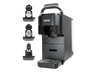 Cafetera de cápsulas - KOENIC KMCM 41925, 20 bar, 1.45 l, 1545W, Compatible Nespresso, Dolce Gusto, Negro