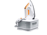 Centro de planchado - Braun CareStyle Compact Pro IS2561WH, 2400W, 1.5l, 6 bar, Golpe de vapor 400g/min, Suela EloxalPlus, Freeglide3D, Blanco/Naranja
