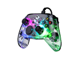 Mando Xbox - Turtle Beach Afterglow™ Wired RGB, Para Xbox Series, Con Cable, Tecnología Hall-Effect, Multicolor y Transparente