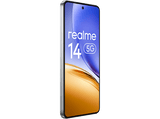 Móvil - realme 14, Mecha Silver, 256 GB, 12 GB RAM, 6.67 AMOLED, Snapdragon 6 Gen 4 5G Chipset, 6000 mAh, Incluye Cargador y Buds