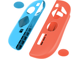 Funda Joy-Con 2 - Ardistel Blackfire Silicone Sleeve Gamer Kit, 2 fundas, Para Joy-Con 2 de Nintendo Switch 2, Azul y Rojo