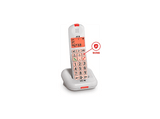 Teléfono - SPC Comfort Kairo, Análogo, 6 Niveles de Volumen, Manos Libres, Botones Grandes, Blanco