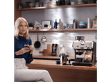 Cafetera express - De'Longhi La Specialista Arte EC9155.MB, 15bar, 1400W, 2 Tazas, 8 Ajustes molienda, 3 Niveles temperatura infusión,Negro metalizado