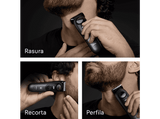 Barbero - Braun Series 7 BT7520, 6 accesorios para barba, 40 ajustes de longitud, Bloqueo de precisión, Lámina ProBlade, Wet&Dry, Azul
