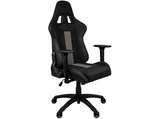 Silla gaming - Corsair TC100 Relaxed, Transpirable, Reposabrazos 2D, Inclinación 160°, Negro y gris