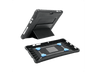 Funda tablet - Mobilis 053020, Con soporte y correa de mano, Para iPad 10.2'' (9th/8th/7th gen), Negro