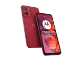 Móvil - motorola g05, Plum Red, 256 GB, 4 GB RAM, 6.67 HD+, Mediatek Helio G81 Extreme (12 nm), 5200 mAh, Plum Red