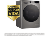 Lavadora secadora - LG F4DR7011AGS, 11kg / 6kg, 1400 rpm, 14 programas, AI Direct Drive ™, Steam™, Inox antihuellas