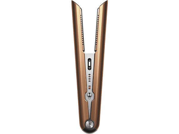 Plancha de pelo - Dyson Corrale, Inalámbrica, Placas flexibles, Cobre/ Níquel, Cerámica, 3 Temp, 200 W