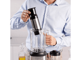 Batidora de vaso - Taurus Prior Advance+ 1800, 1800 W, 2 L, Turbo, Pica hielo, Smoothie y Autolimpieza, Vaso portátil, Acero inoxidable