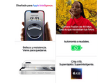 Apple iPhone 16e, Negro, 512 GB, 5G, 6.1  OLED Super Retina XDR, Chip A18, iOS